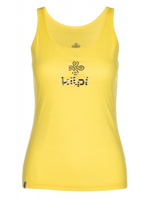 Dámské funkční tílko KILPI GOBI-W ML0059KI ŽLUTÁ