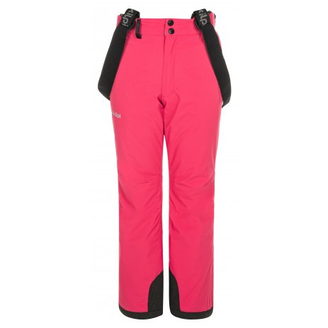  Dívčí lyžařské kalhoty KILPI EUROPA-JG NJ0030KI RŮŽOVÁ 