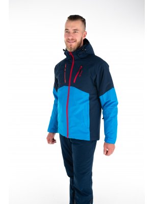 Pánská lyžařská bunda KILPI TAUREN-M NM0035KI MODRÁ