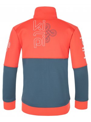 Dívčí funkční mikina KILPI FLUBY-JG NJ0023KI KORÁLOVÁ