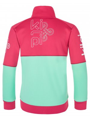 Dívčí funkční mikina KILPI FLUBY-JG NJ0023KI RŮŽOVÁ