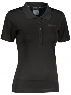 Dámské funkční triko KILPI COLLAR-W PL0113KI ČERNÁ