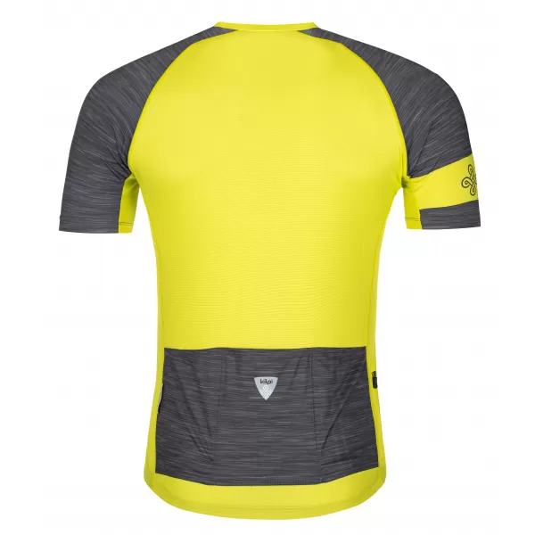  Pánský cyklistický dres KILPI SELVA-M PM0054KI ŽLUTÁ 
