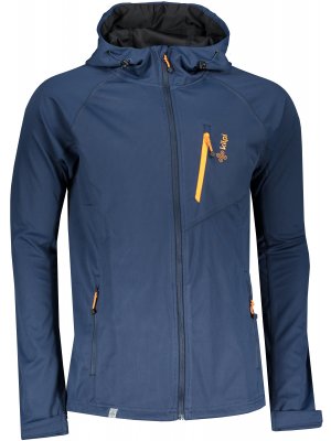 Pánská softshellová bunda KILPI CAMPO-M PM0015KI TMAVĚ MODRÁ