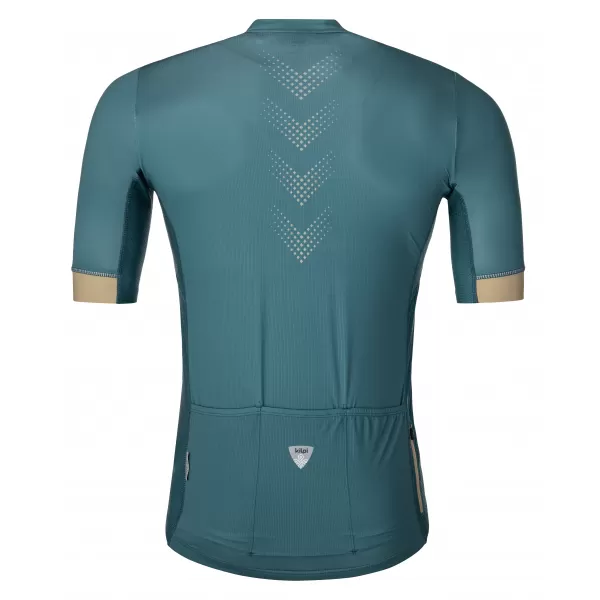  Pánský cyklistický dres KILPI BRIAN-M PM0046KI TYRKYSOVÁ 