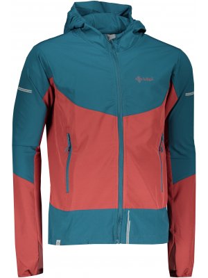 Pánská softshellová bunda KILPI BALANS-M PM0059KI TMAVĚ ČERVENÁ