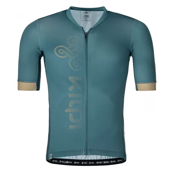  Pánský cyklistický dres KILPI BRIAN-M PM0046KI TYRKYSOVÁ 