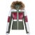 Dámská lyžařská bunda KILPI ELZA-W QL0154KI KHAKI