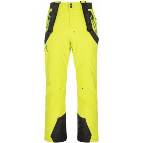  Pánské lyžařské kalhoty KILPI LEGEND-M QM0250KI SVĚTLE ZELENÁ 