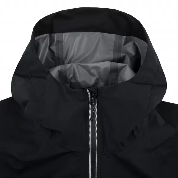  Pánská hardshell bunda KILPI HURRICANE-M QM0109KI TMAVĚ ŠEDÁ 