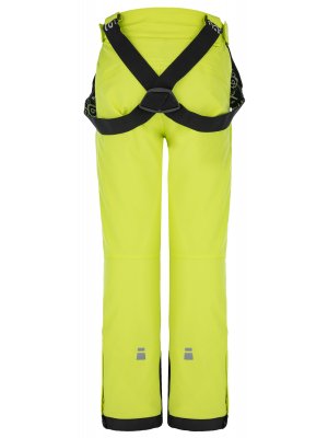 Dětské lyžařské kalhoty KILPI MIMAS-J QJ0408KI SVĚTLE ZELENÁ