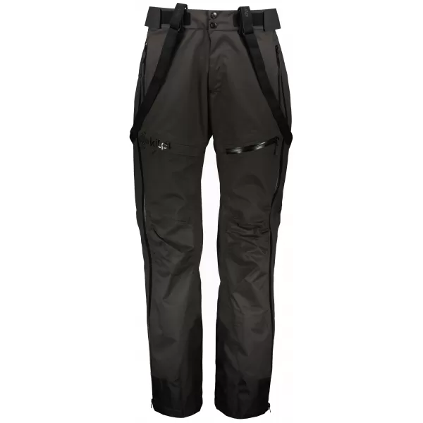  Pánské hardshell kalhoty KILPI LAZZARO-M QM0201KI ČERNÁ 
