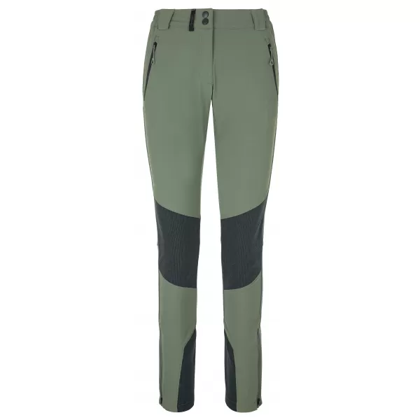  Dámské kalhoty KILPI NUUK-W QL0203KI KHAKI 