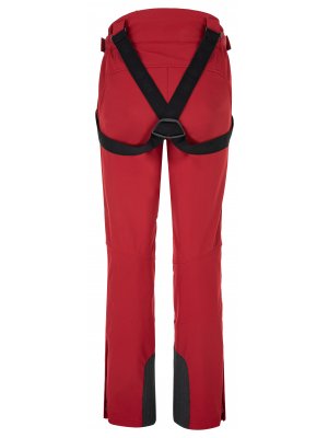 Dámské lyžařské kalhoty KILPI RHEA-W QL0255KI TMAVĚ ČERVENÁ