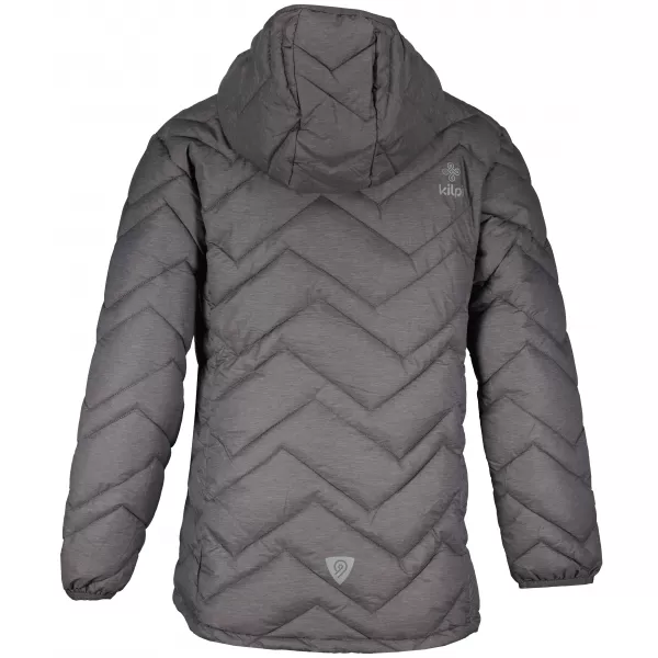  Chlapecká bunda KILPI REBEKI-JB QJ0481KI TMAVĚ ŠEDÁ 