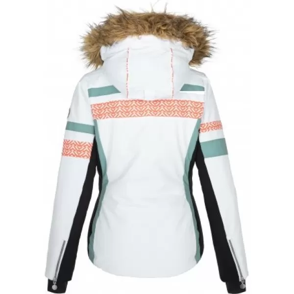  Dámská lyžařská bunda KILPI ANIELA-W QL0153KI BÍLÁ 
