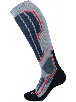 Ponožky KILPI RACER-U QU0604KI SVĚTLE ŠEDÁ