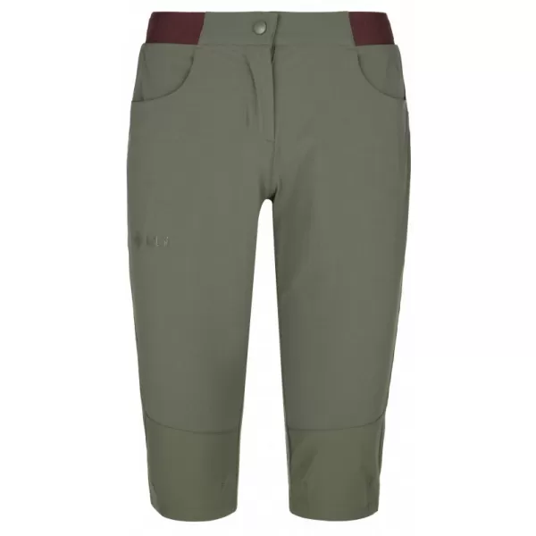  Dámské 3/4 kalhoty KILPI MEEDIN-W RL0207KI KHAKI 
