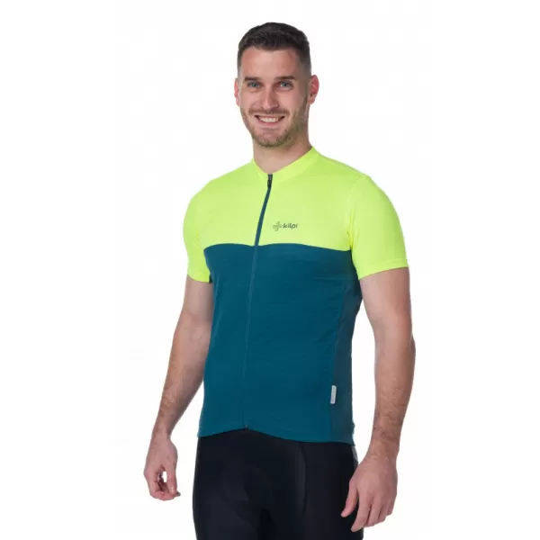  Pánský cyklo dres KILPI LAUBEN-M RM0392KI TYRKYSOVÁ 