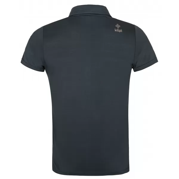  Pánské triko s límečkem KILPI GIVRY-M RM0304KI ŠEDÁ 