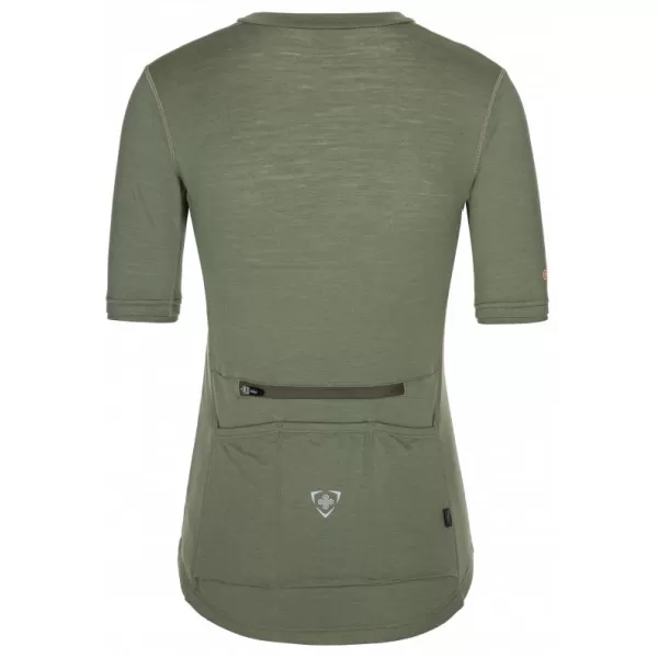  Dámský cyklo dres KILPI MEARIL-W RL0324KI KHAKI 