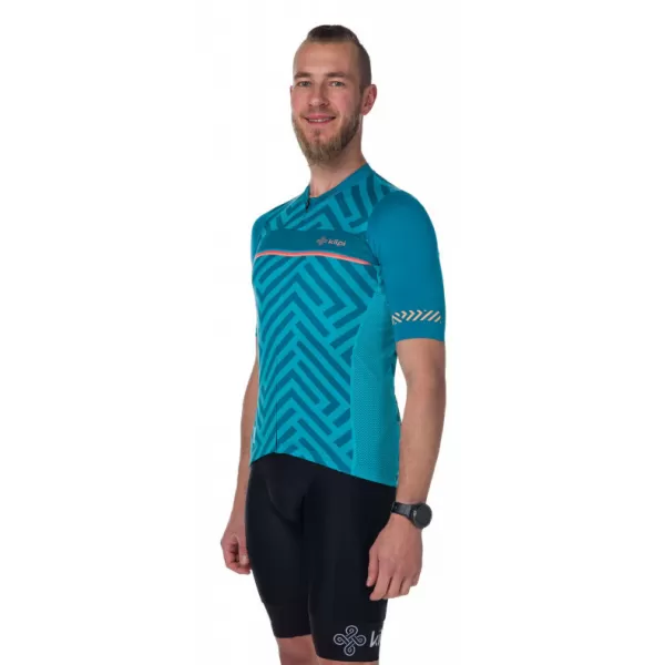  Pánský cyklo dres KILPI TINO-M RM0314KI TYRKYSOVÁ 