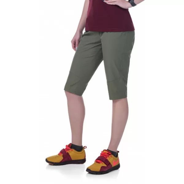  Dámské 3/4 kalhoty KILPI MEEDIN-W RL0207KI KHAKI 