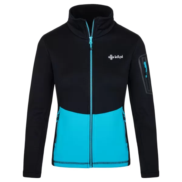  Dámská funkční mikina KILPI TEAM FLEECE-W SL0201KI SVĚTLE MODRÁ 
