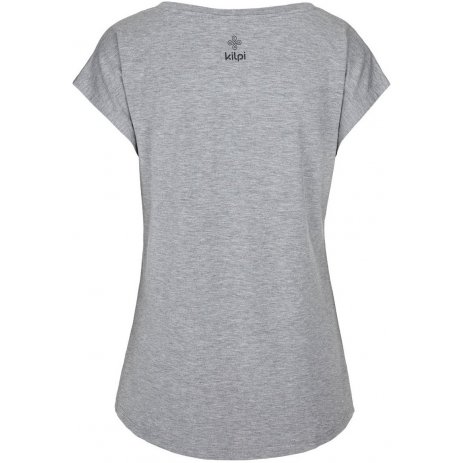  Dámské triko s krátkým rukávem KILPI ROISIN-W SL0306KI SVĚTLE ŠEDÁ 