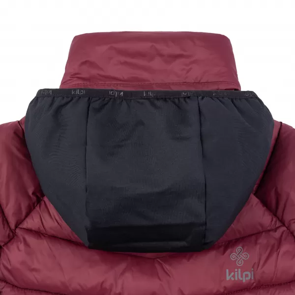  Dámská bunda KILPI ACTIS-W SL0117KI TMAVĚ ČERVENÁ 
