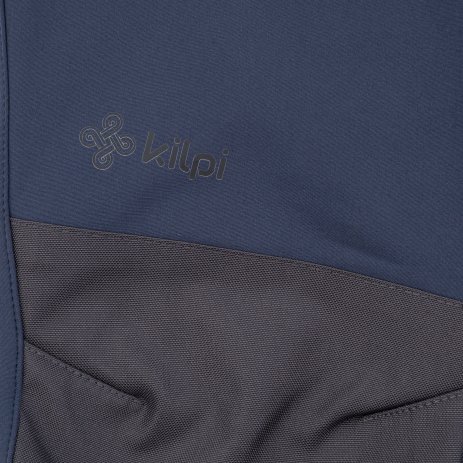  Dětské softshellové kalhoty KILPI RIZO-J SJ0405KI TMAVĚ MODRÁ 