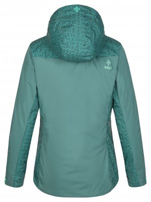 Dámská lyžařská bunda KILPI FLIP-W SL0113KI TMAVĚ ZELENÁ