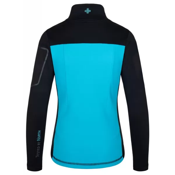  Dámská funkční mikina KILPI TEAM FLEECE-W SL0201KI SVĚTLE MODRÁ 