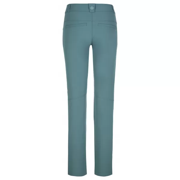  Dámské outdoor kalhoty KILPI LAGO-W SL0414KI TMAVĚ ZELENÁ 