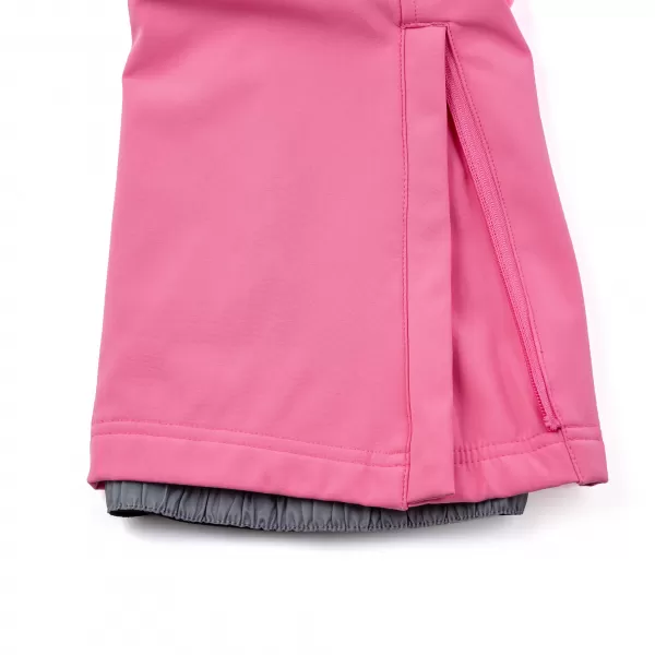  Dámské softshellové kalhoty KILPI DIONE-W SL0408KI RŮŽOVÁ 
