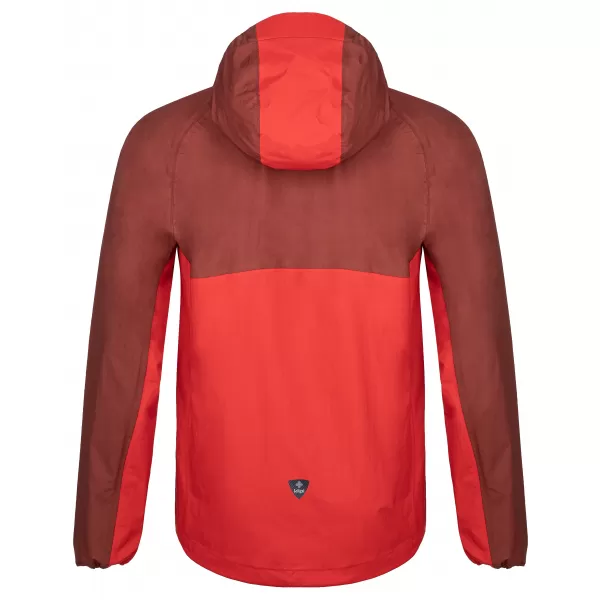  Pánská bunda KILPI HURRICANE-M SM0103KI ČERVENÁ 
