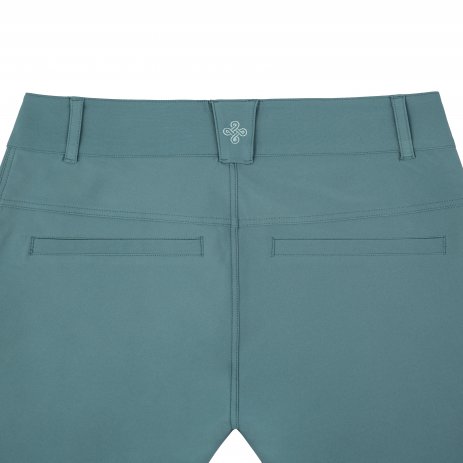  Dámské outdoor kalhoty KILPI LAGO-W SL0414KI TMAVĚ ZELENÁ 