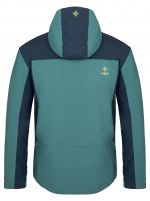 Pánská lyžařská bunda KILPI FLIP-M SM0113KI TMAVĚ ZELENÁ