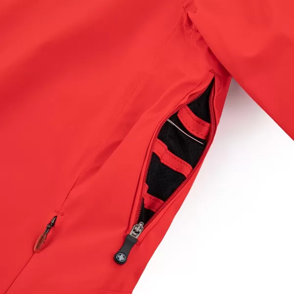  Pánská lyžařská bunda KILPI HYDER-M SM0106KI ČERVENÁ 