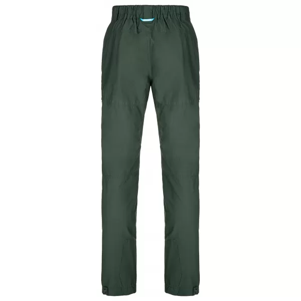  Pánské kalhoty KILPI JASPER-M SM0413KI TMAVĚ ZELENÁ 