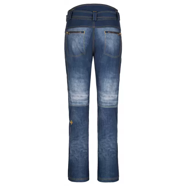  Dámské softshellové kalhoty KILPI JEANSO-W SL0409KI MODRÁ 