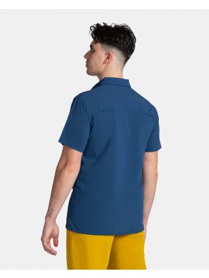 Pánská košile KILPI BOMBAY-M TM0303KI TMAVĚ MODRÁ