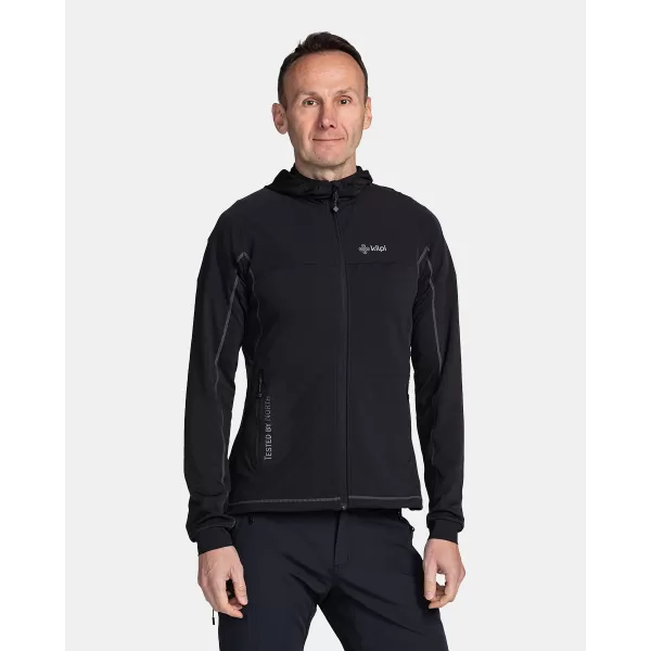  Pánská outdoorová mikina KILPI MEMPHIS-M TM0201KI ČERNÁ 