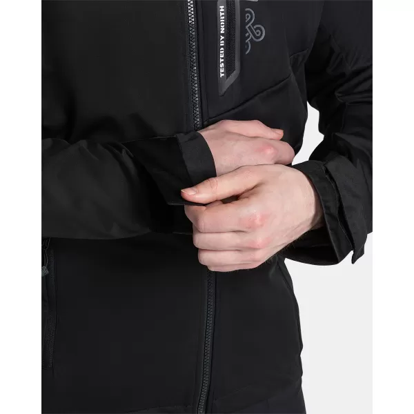 Pánská softshellová bunda KILPI BELTRA-M TM0107KI ČERNÁ 