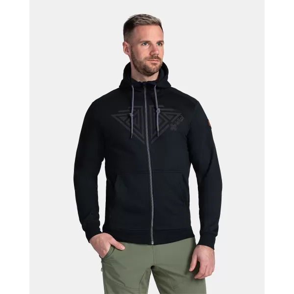  Pánská mikina KILPI ADELAN-M TM0207KI ČERNÁ 