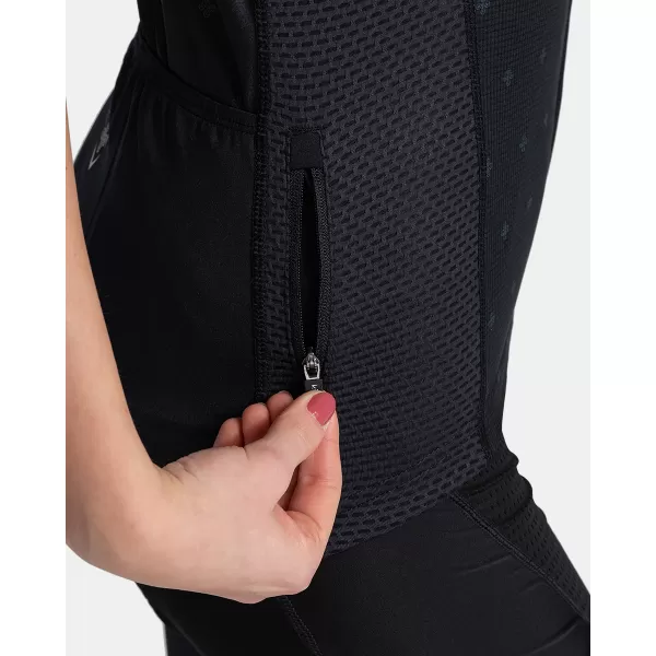  Dámský cyklo dres KILPI MOATE-W TL0354KI ČERNÁ 