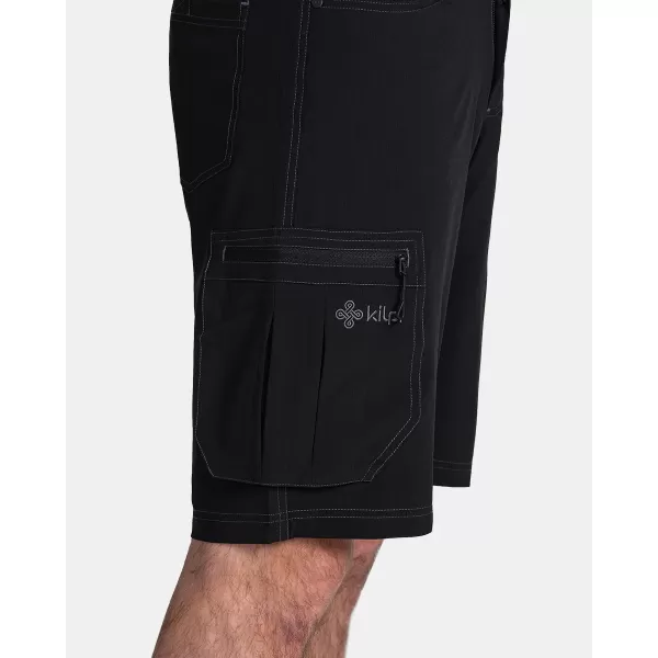  Pánské kraťasy KILPI ASHER-M TM0410KI ČERNÁ 