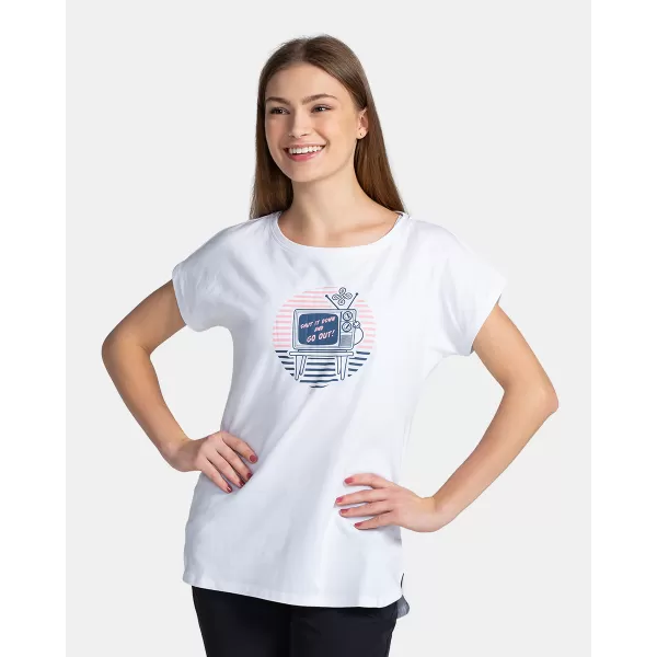  Dámské triko KILPI NELLIM-W TL0363KI BÍLÁ 