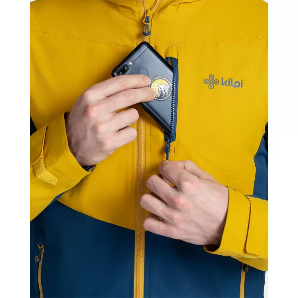  Pánská bunda KILPI SONNA-M TM0104KI ZLATÁ 