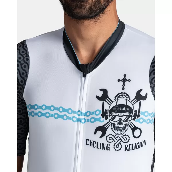  Pánský cyklo dres KILPI RIVAL-M TM0355KI BÍLÁ 